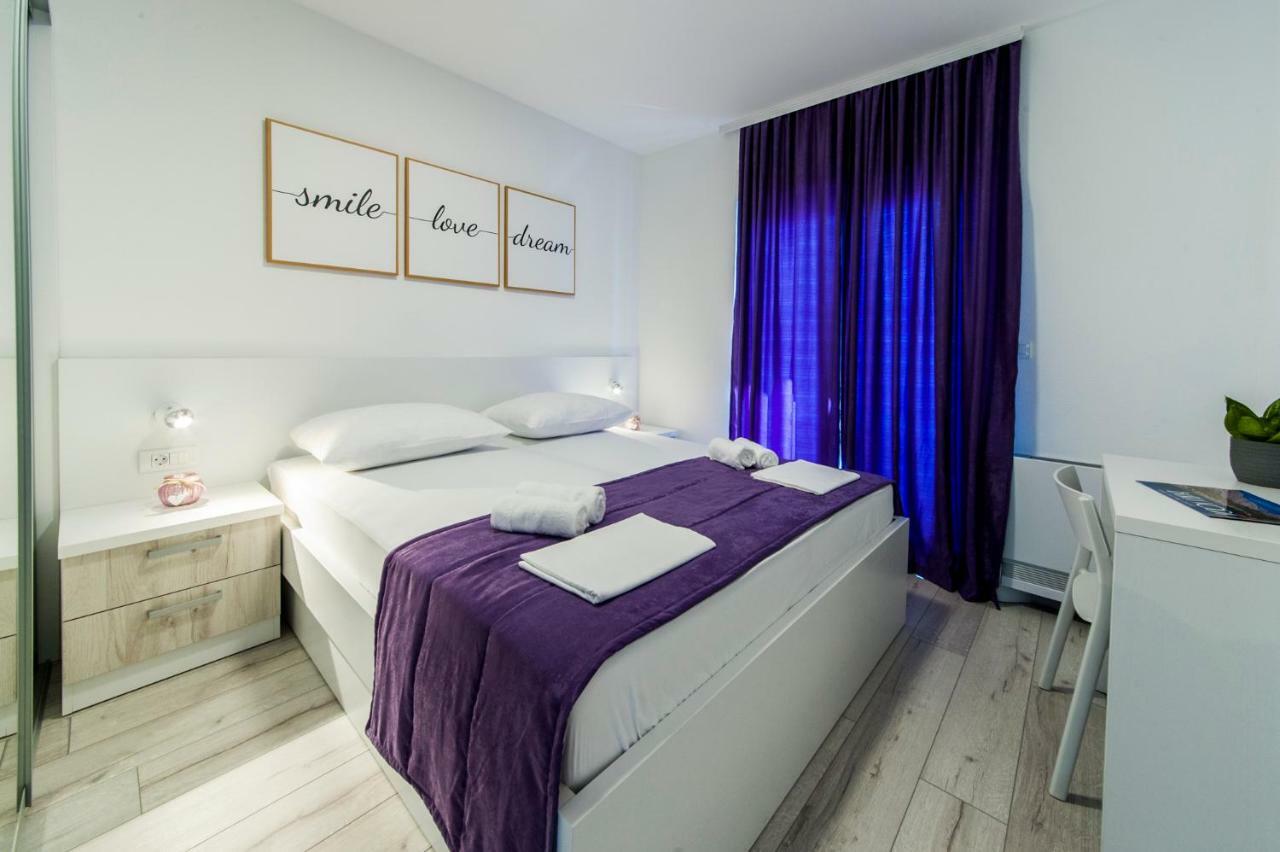 Apartmani Spiline - Mia Baska Voda Bagian luar foto