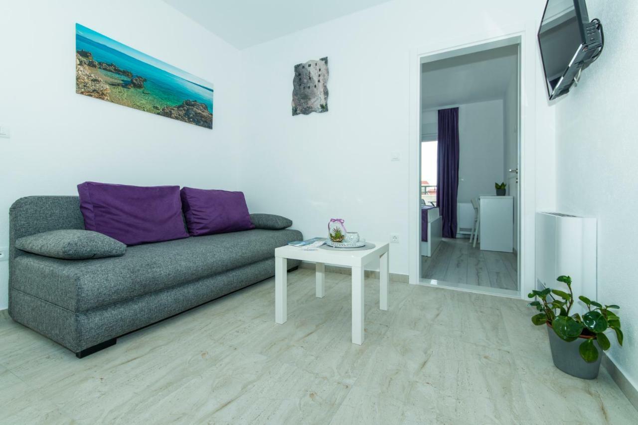 Apartmani Spiline - Mia Baska Voda Bagian luar foto