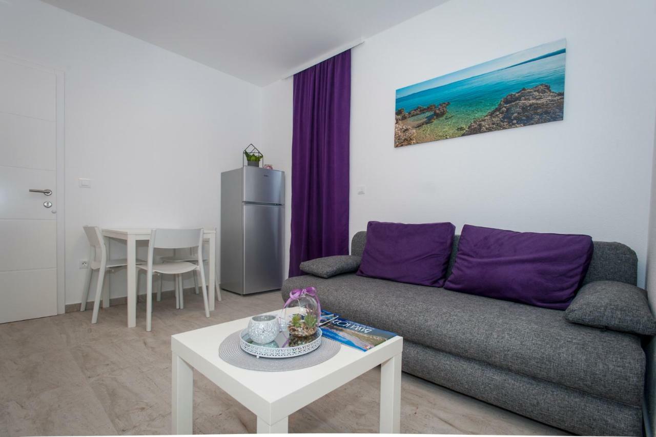 Apartmani Spiline - Mia Baska Voda Bagian luar foto